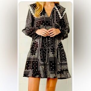 NWT Entro 
New Retro
Bandana Peter dress size large